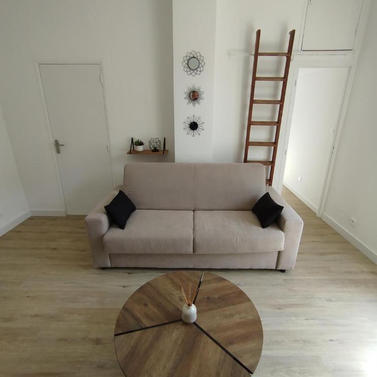 Grand studio avec terrasse - Appartement 1 Chambre - 4