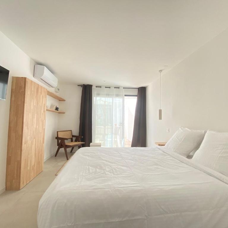 La Maison De Ville - Piscine & SPA - Chambre Double - Vue sur Piscine - 1