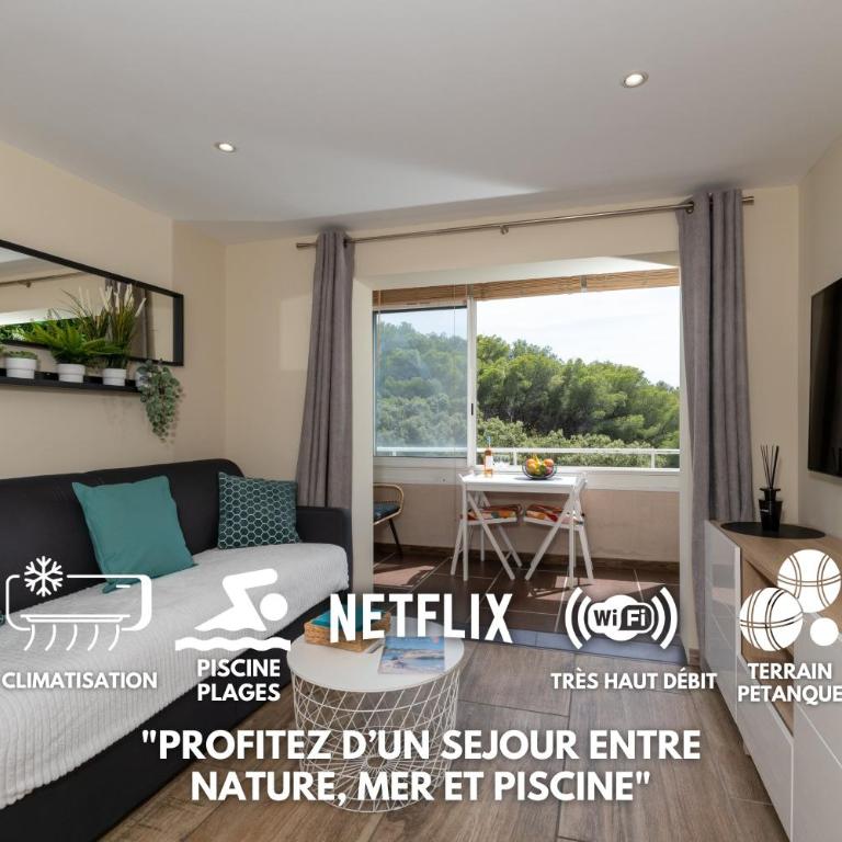 Le Verd'ô - Piscine - Plage - Parking - Wifi - MyBestLoc - Appartamento con Vista Mare - 1