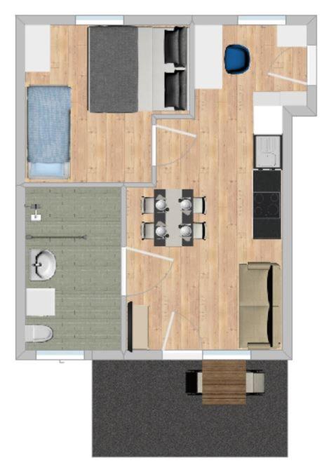 Promenade by BestChoice - Self Check-in with Parking Option - Apartment mit Balkon - 19