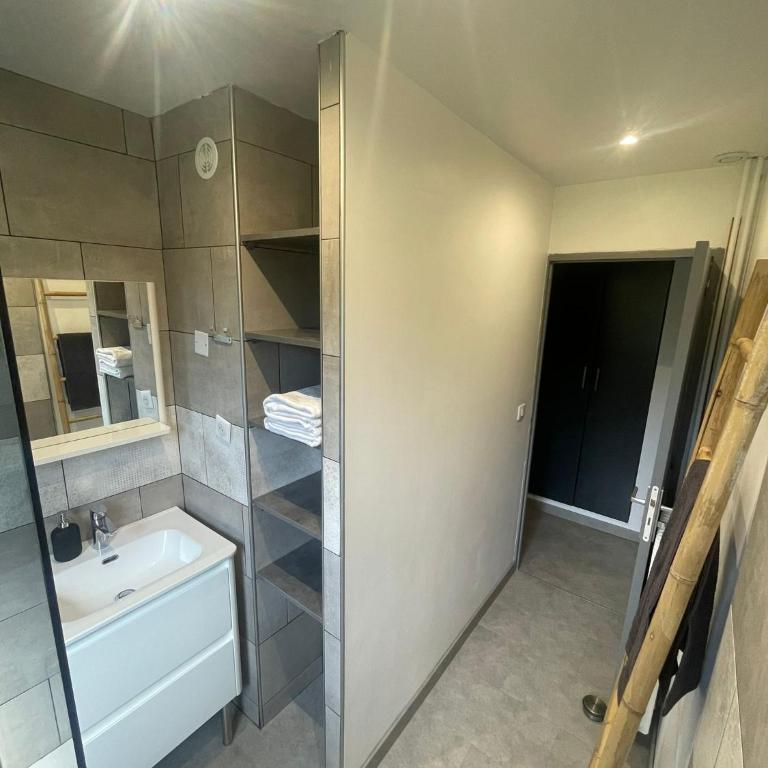 Chambre avec salle d'eau privée dans appartement partagé 200 m du tram - Chambre Double - 4