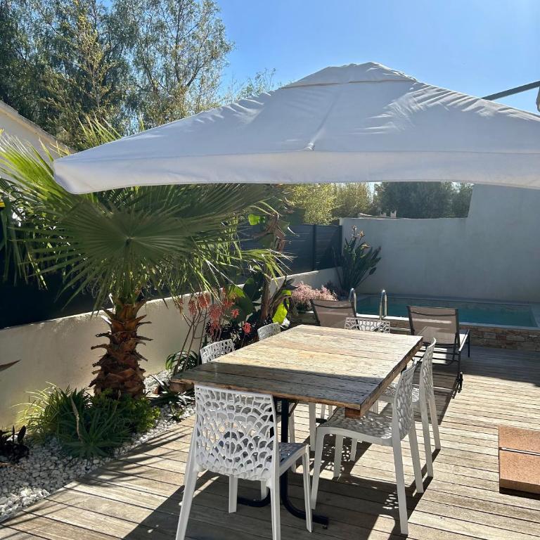 Bas de villa avec piscine privé - calme - Apartment mit 2 Schlafzimmern - 14