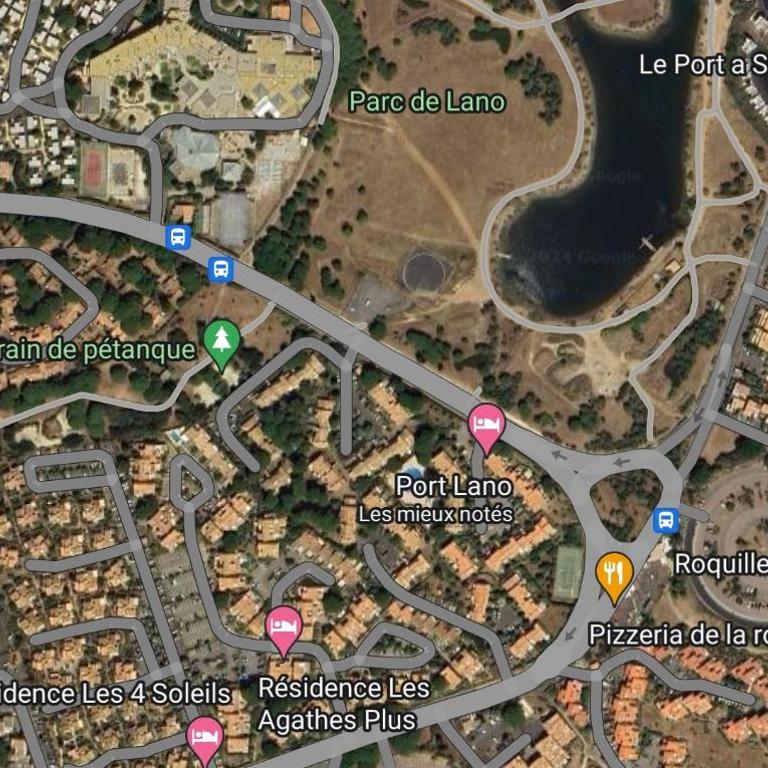 Le Cap d'Agde 2 pièces climatisé résidence Odalys St Loup en RDC avec terrasse - One-Bedroom Apartment - 4