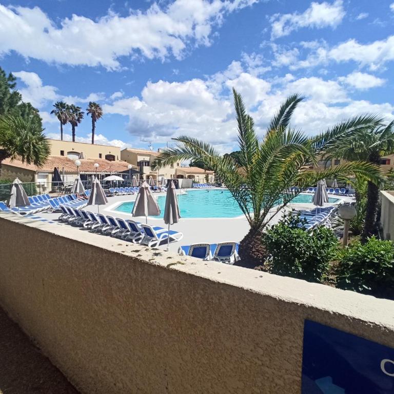 Le Cap d'Agde 2 pièces climatisé résidence Odalys St Loup en RDC avec terrasse - One-Bedroom Apartment - 41