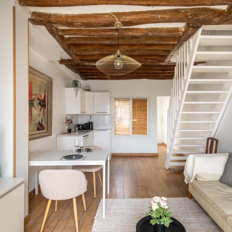 Géranimus 36A : Heart of Paris - Appartement 1 Chambre - 8