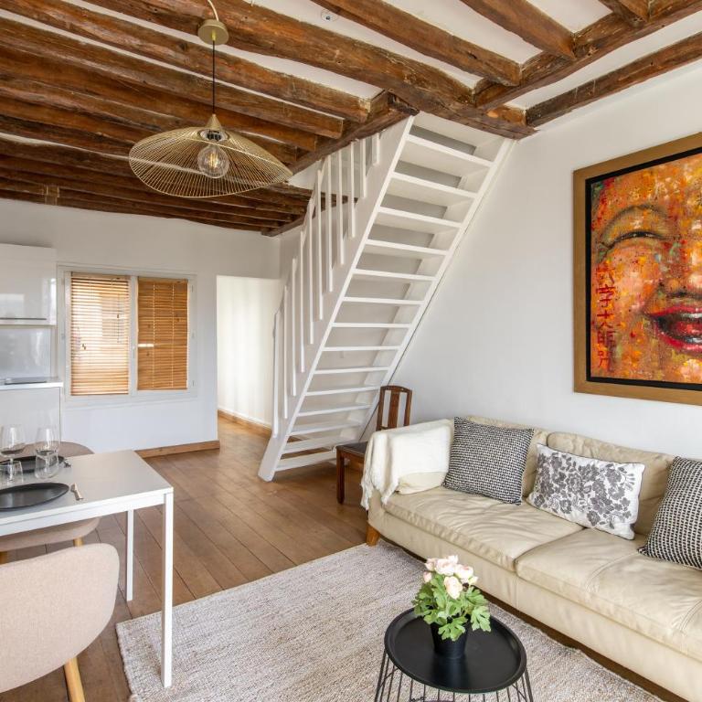 Géranimus 36A : Heart of Paris - Appartement 1 Chambre - 5