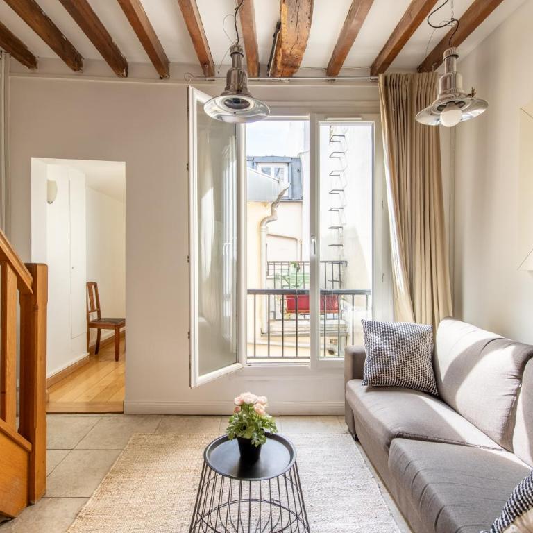 Geranimus 36B : Hearth of Paris - Appartement 2 Chambres - 5
