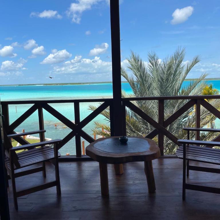 Blue Caribe Bacalar Front Lagoon - Bungalow - Beach Front - 5