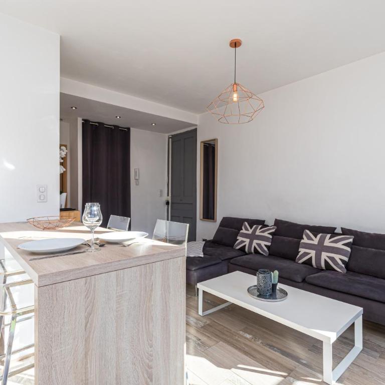 253 MONT BORON - Appartement 2p - Balcon plein sud - Climatisation - Appartement avec Balcon - 10