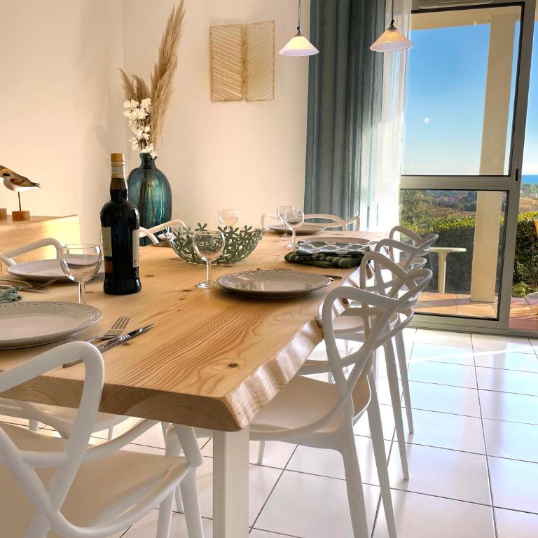 Les Vigies-T4 vue mer-terrasse-parking-6 pers - Appartamento con 3 Camere da Letto e Vista Mare - 12