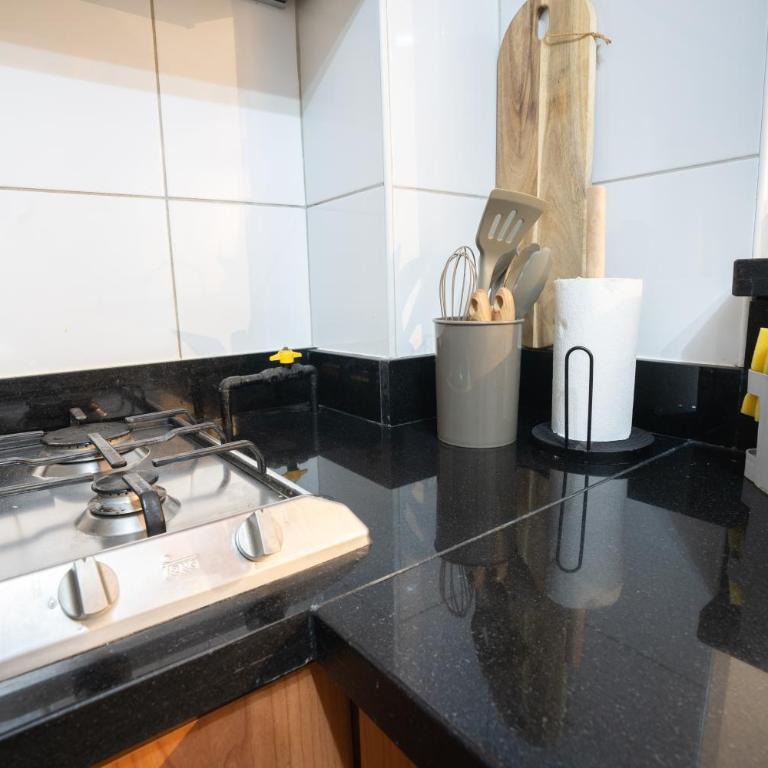 Lounge Lastarria - Wifi, 2 beds, Equiped Kitchen - Apartamento de 1 dormitorio - 3