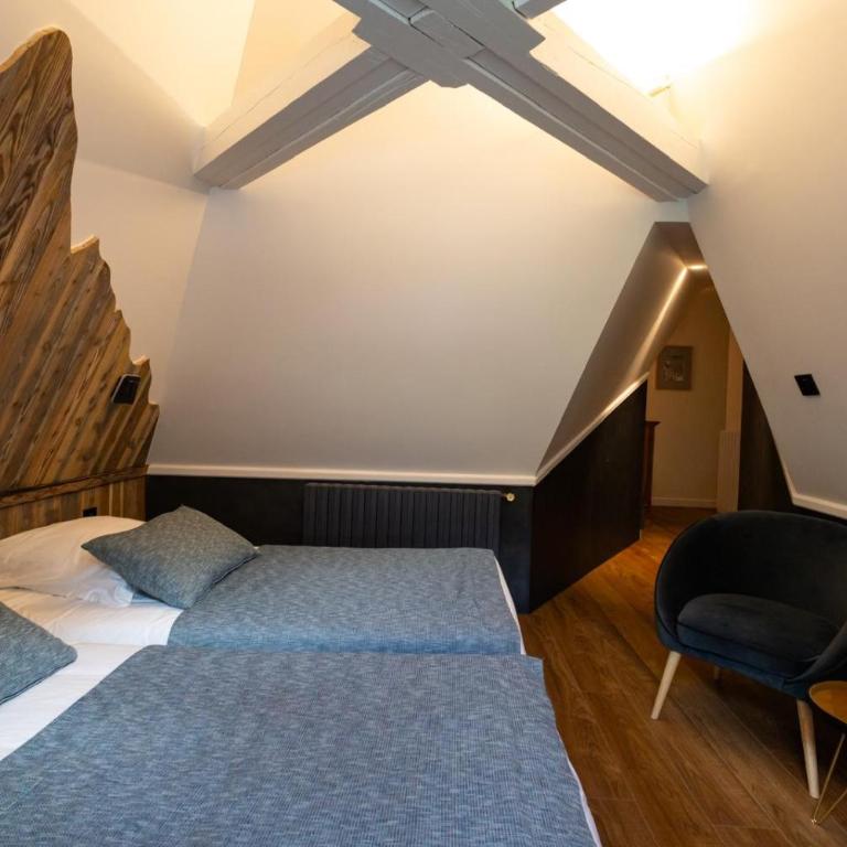 Chateau De La Muzelle - Chambre Lits Jumeaux - 8