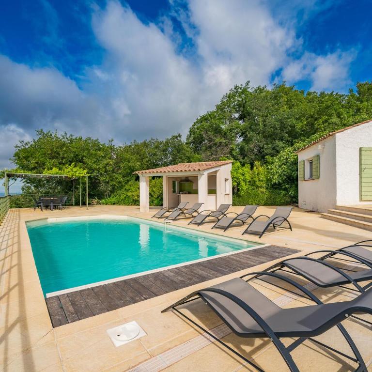 House With Pool Panoramic View - Maison de Vacances 5 Chambres - 6