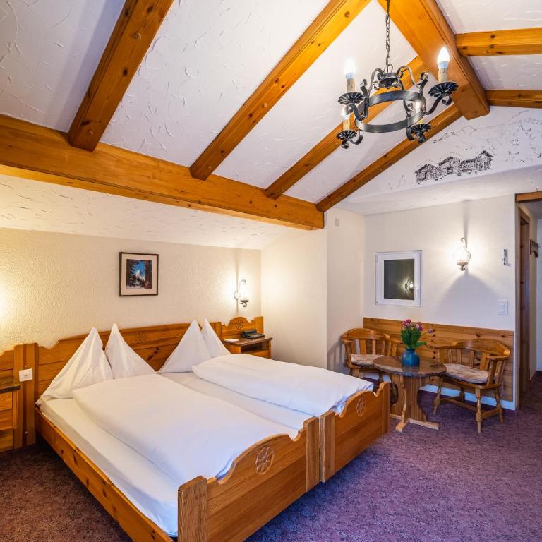 Hotel Christiania Saas-Fee - Budget Doppelzimmer - 1