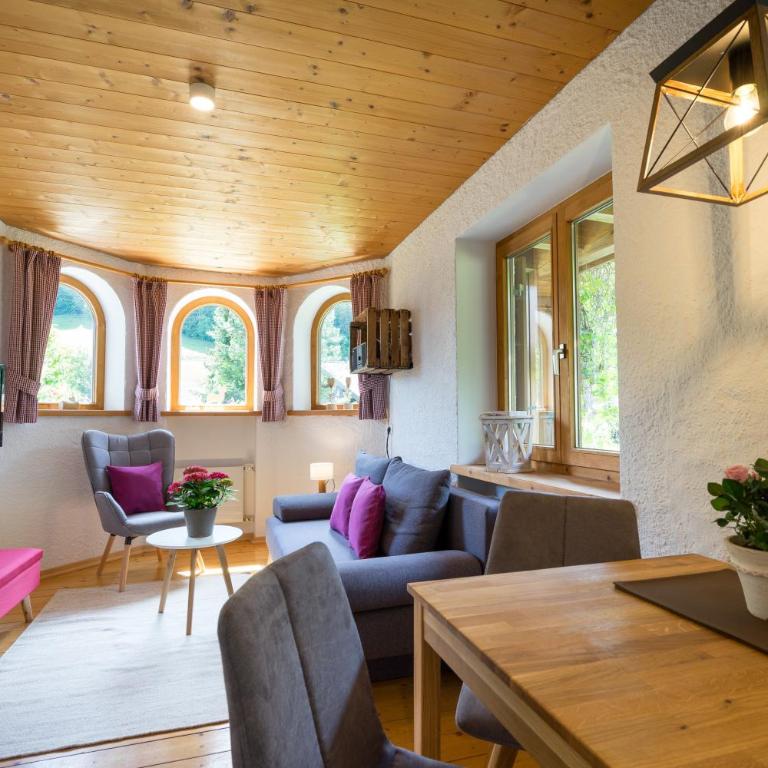 Berghaus Weber - Apartment mit 1 Schlafzimmer und Garten - 2