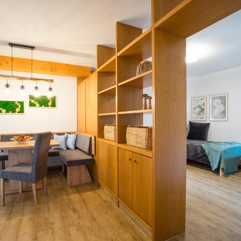 Berghaus Weber - Apartment mit 1 Schlafzimmer und Aussicht - 11