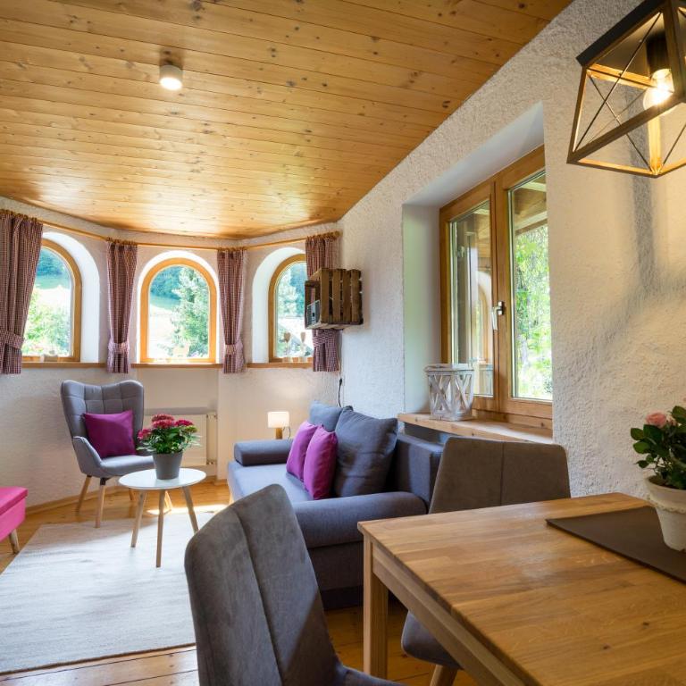 Berghaus Weber - Apartment mit 1 Schlafzimmer und Garten - 7