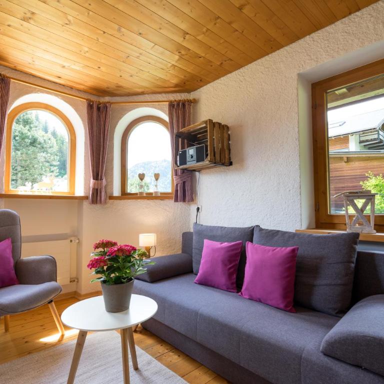 Berghaus Weber - Apartment mit 1 Schlafzimmer und Garten - 11