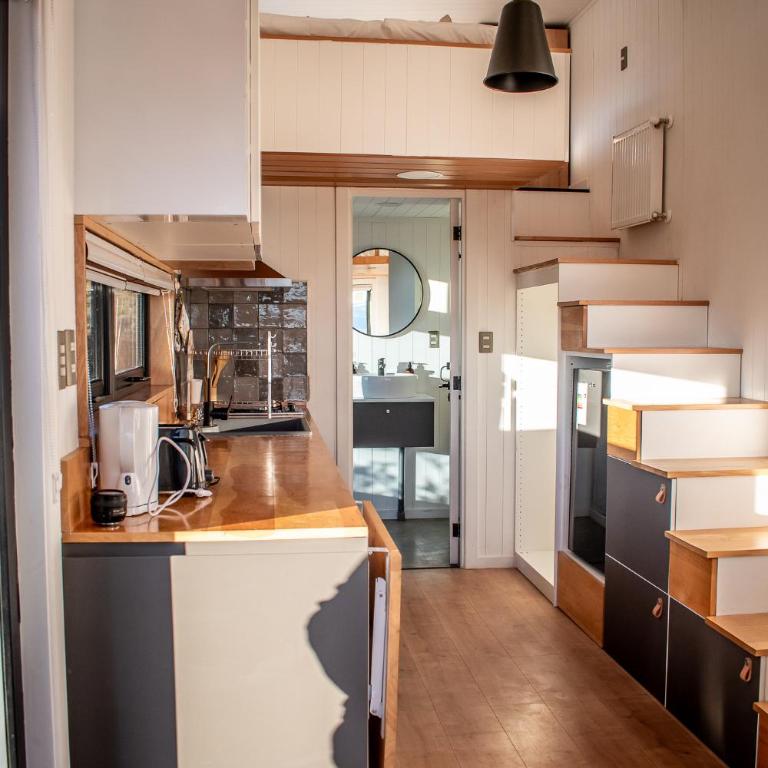 Tiny homes Villa Cariño, Puerto Natales - Apartamento de 2 dormitorios con vistas a la montaña - 21