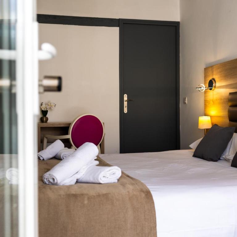 Logis Hotel Perla Riviera & Restaurant - Chambre Double - Rez-De-Chaussée - 1