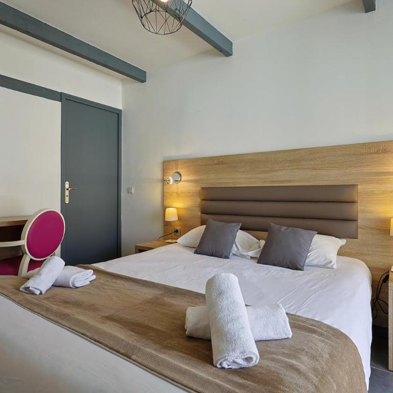 Logis Hotel Perla Riviera & Restaurant - Chambre Double - Rez-De-Chaussée - 6