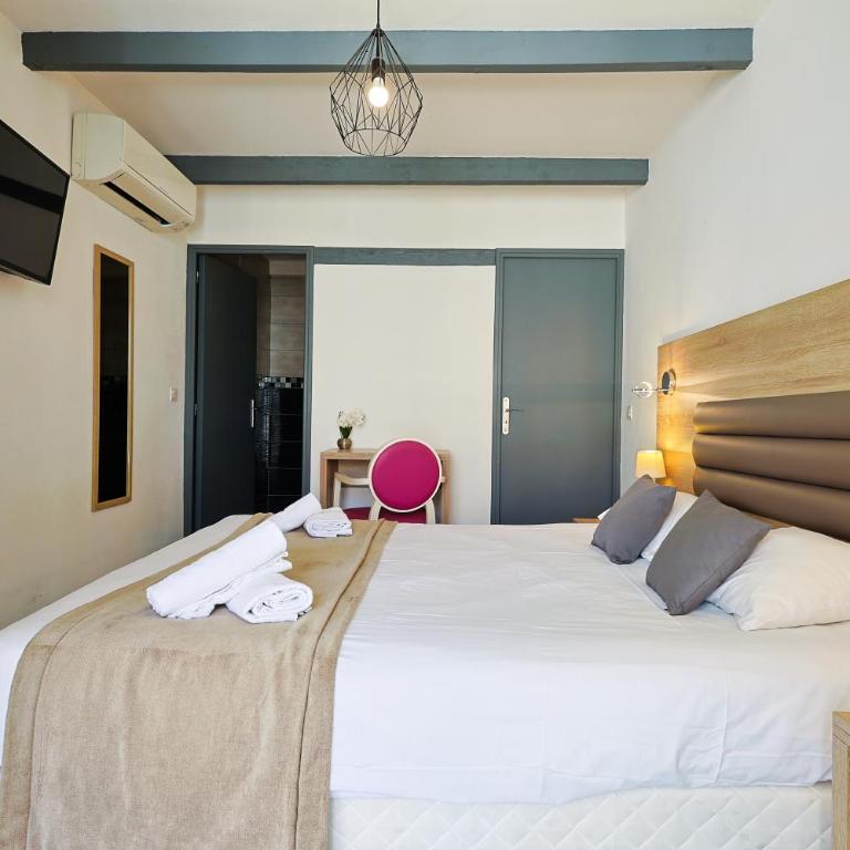 Logis Hotel Perla Riviera & Restaurant - Chambre Double - Rez-De-Chaussée - 14