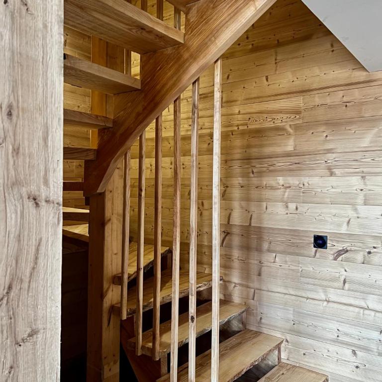 Nouveau chalet d'architecte Le Lauzaret sauna et jacuzzi Villard-Reculas - Chalet - 16