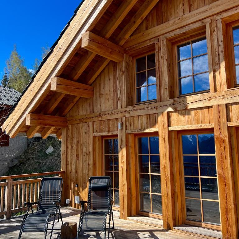 Nouveau chalet d'architecte Le Lauzaret sauna et jacuzzi Villard-Reculas - Chalet - 2