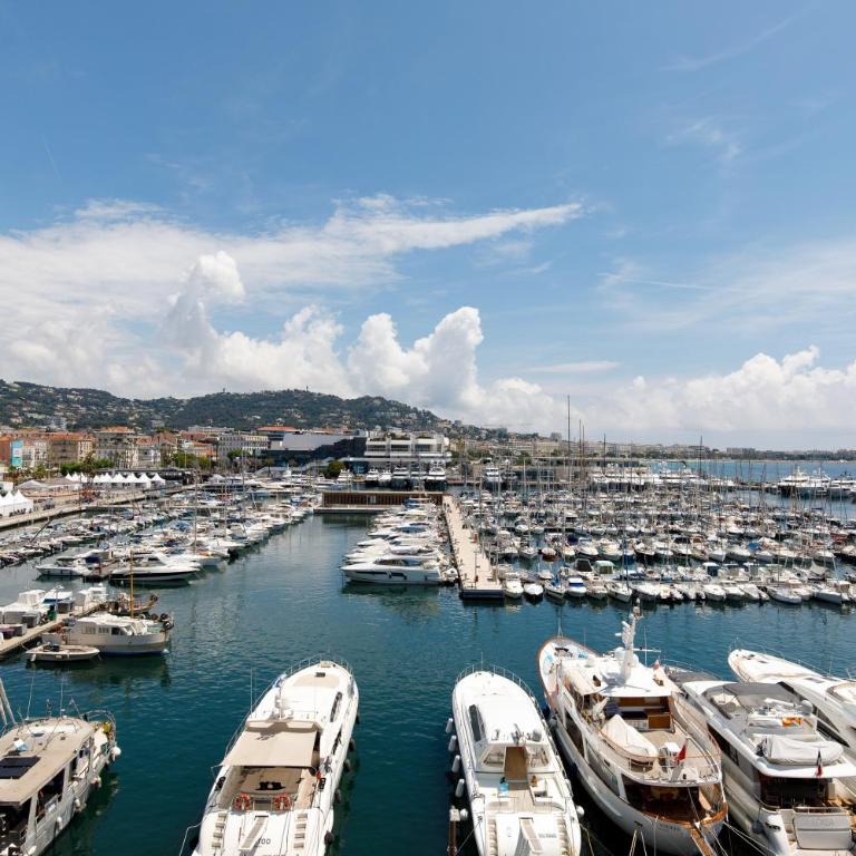 Panoramique Mer 3 p 4 pers Palais Festival plage port - Appartement 2 Chambres - 6
