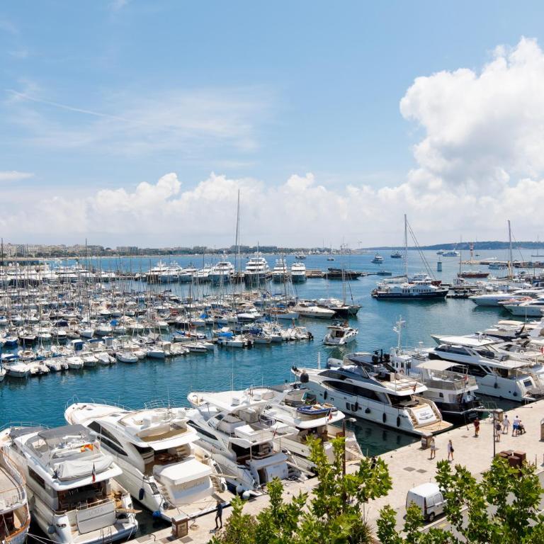 Panoramique Mer 3 p 4 pers Palais Festival plage port - Appartement 2 Chambres - 11