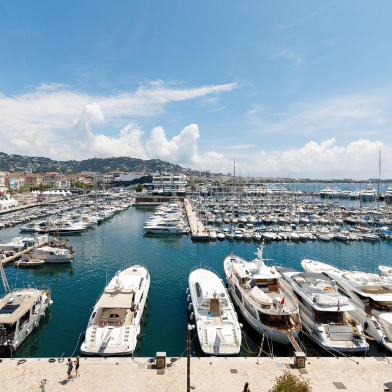 Panoramique Mer 3 p 4 pers Palais Festival plage port - Appartement 2 Chambres - 1