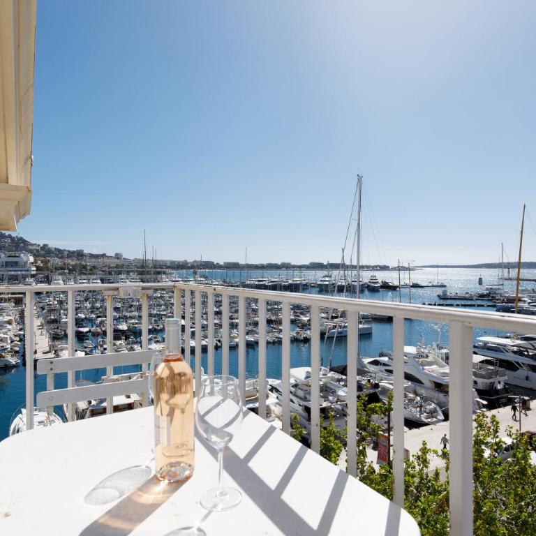 Panoramique Mer 3 p 4 pers Palais Festival plage port - Appartement 2 Chambres - 13