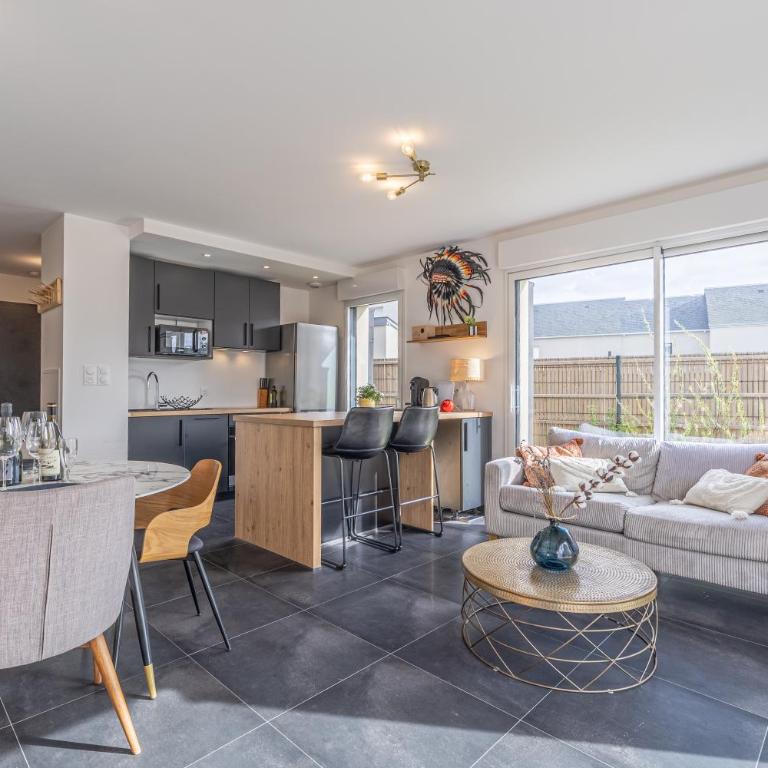Le Nid Love Spa Plages 5 min à pied - Casa con 1 dormitorio - 4