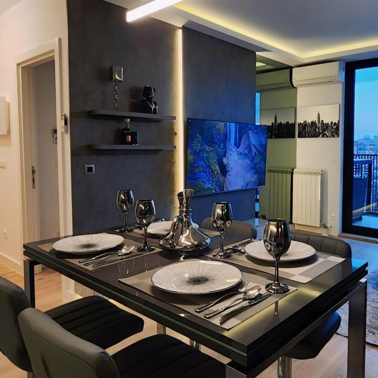 Belgrade Waterfront 16th fl Lux Apt. w/ City view - Apartman sa Balkonom - 10