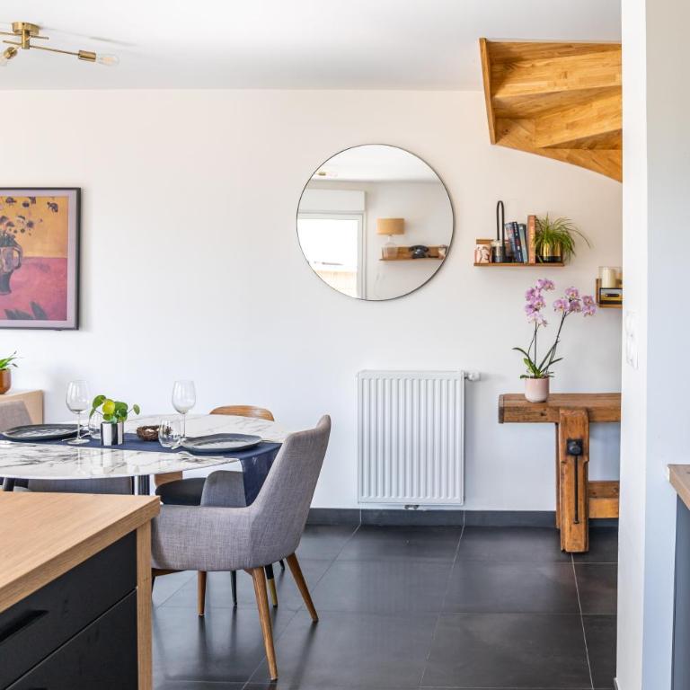 Le Nid Love Spa Plages 5 min à pied - Casa con 1 dormitorio - 11