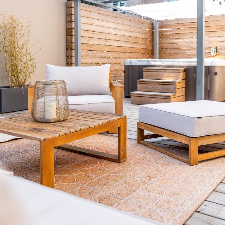 Le Nid Love Spa Plages 5 min à pied - Casa con 1 dormitorio - 20