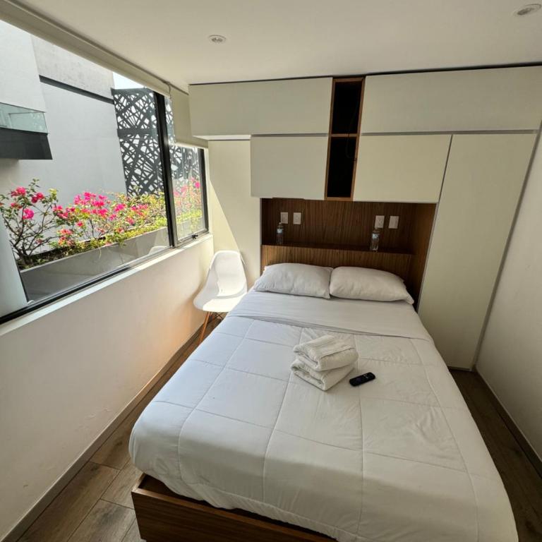 Calzolli Penthouse Casa de Huéspedes y Coliving - Double Room with Private Bathroom - 4