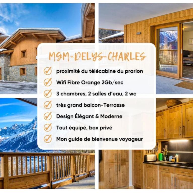 MGM Charles Delys - 3 Rooms - Les Houches - Appartement 3 Chambres - 1