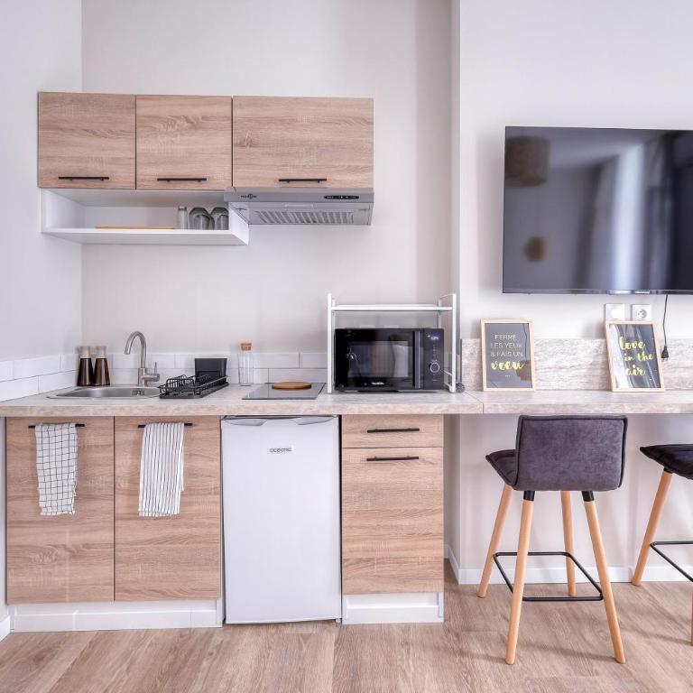 Short Time Suites Toulon Centre 1 "LE STUDIO" Check-in auto - Apartamento de 1 dormitorio - 9