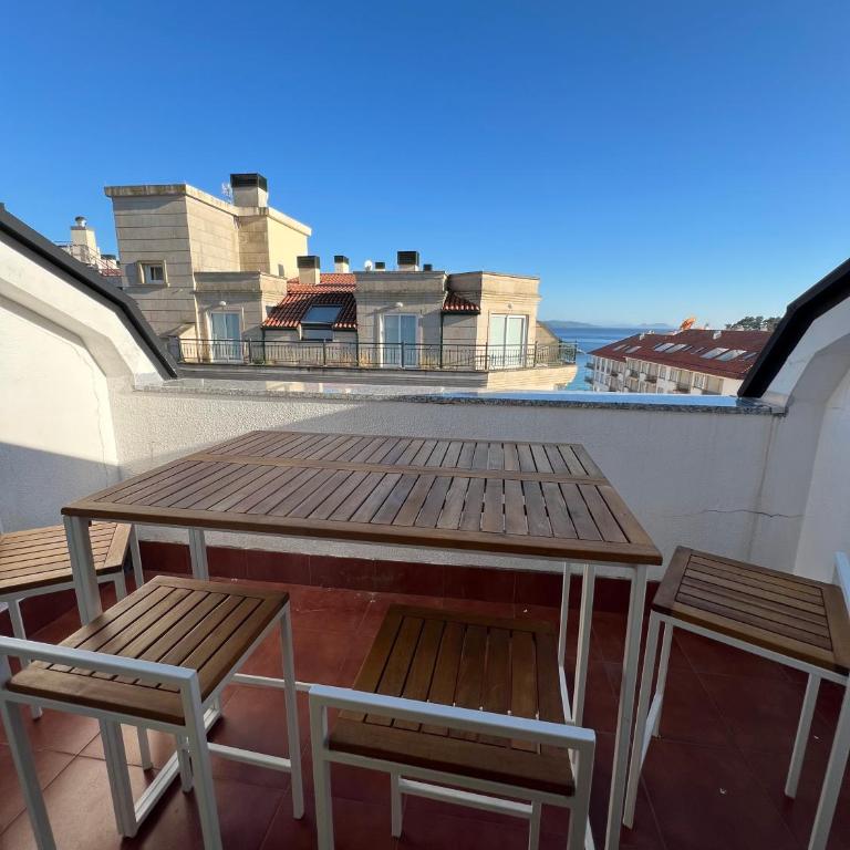 Ático Rocafort Sanxenxo con vistas al mar - Apartamento de 2 dormitorios - 8