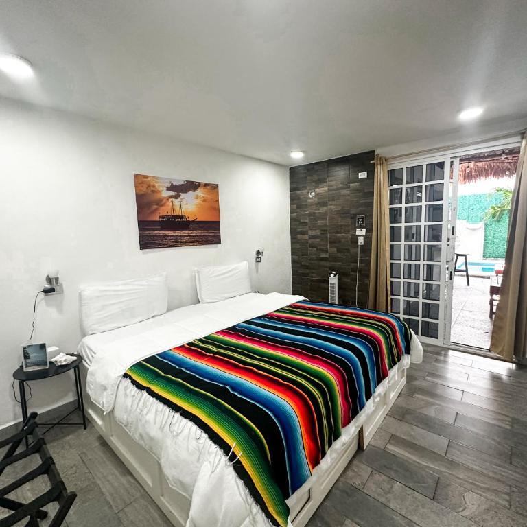 La Perle Noire - Dive Hotel Cozumel - Habitación Estándar - Cama extragrande - 14