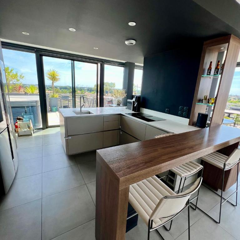 Luxueux et unique Penthouse en Rooftop à Montpellier - Appartamento con Vista Mare - 12