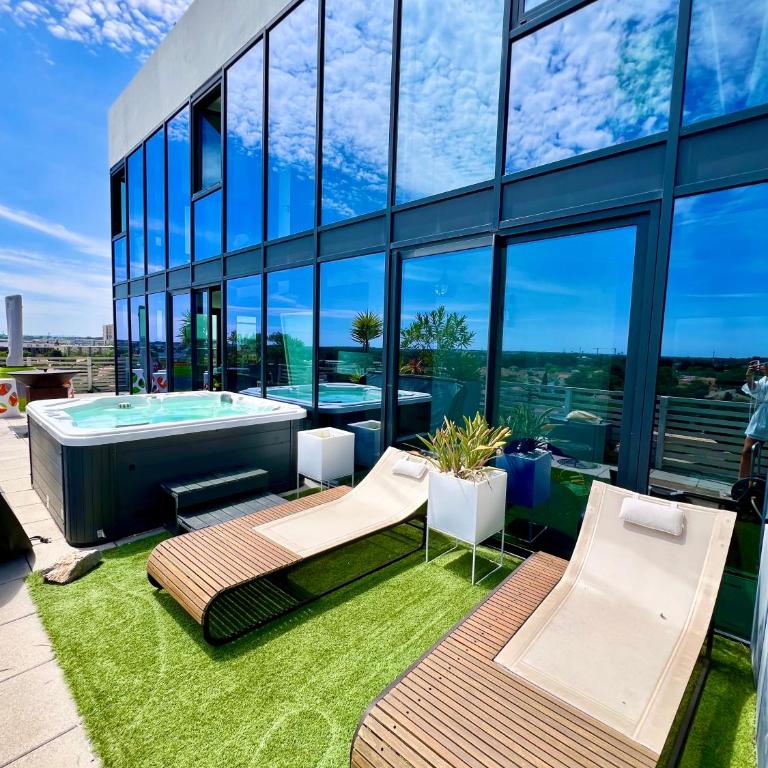 Luxueux et unique Penthouse en Rooftop à Montpellier - Appartamento con Vista Mare - 1