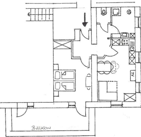 Haus Prodinger - Apartment mit 3 Schlafzimmern und Balkon - 18