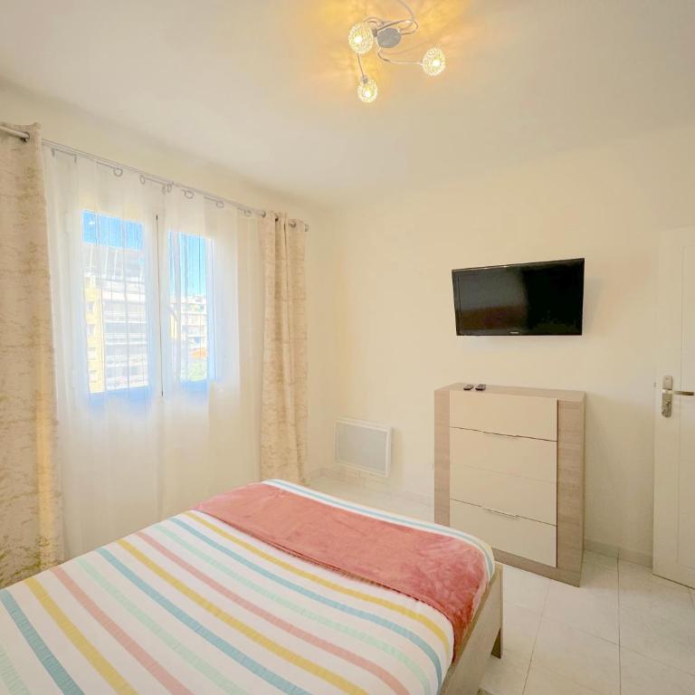 Beau 3P à 4 min des plages centre Juan Les Pins - Two-Bedroom Apartment - 8