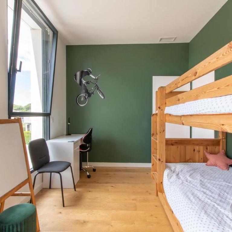 LA CONTEMPORAINE au calme avec sa piscine, wifi fibre, 8 personnes - Villa - 27