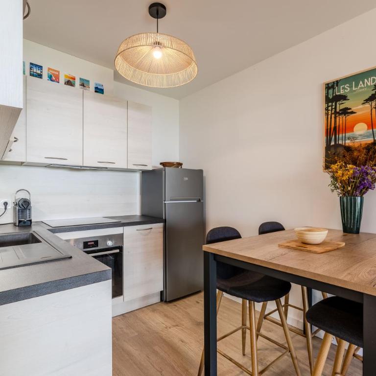 Atlantic Selection - Le Duna - Ambiance zen avec terrasse & parking - Appartement 1 Chambre avec Jardin - 4