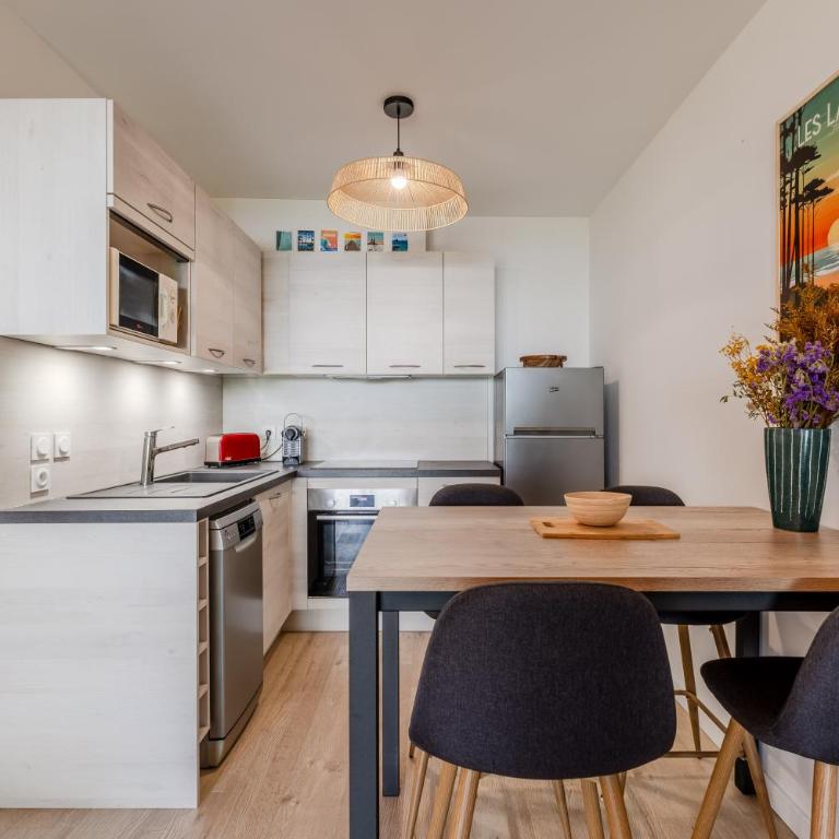 Atlantic Selection - Le Duna - Ambiance zen avec terrasse & parking - Appartement 1 Chambre avec Jardin - 12