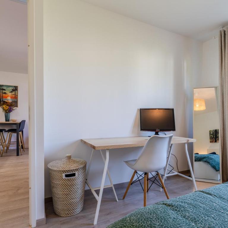 Atlantic Selection - Le Duna - Ambiance zen avec terrasse & parking - Appartement 1 Chambre avec Jardin - 26