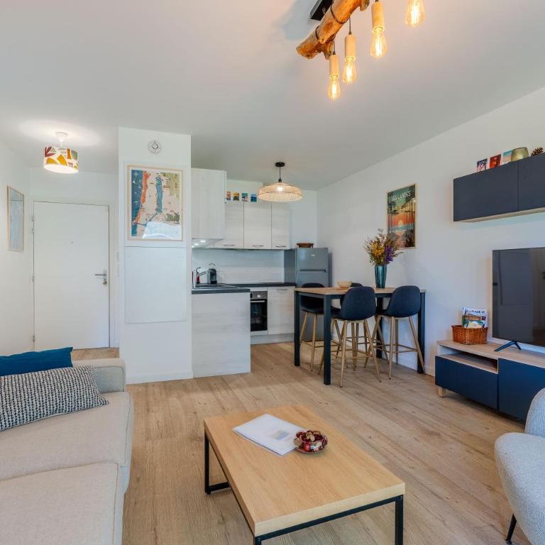 Atlantic Selection - Le Duna - Ambiance zen avec terrasse & parking - Appartement 1 Chambre avec Jardin - 30